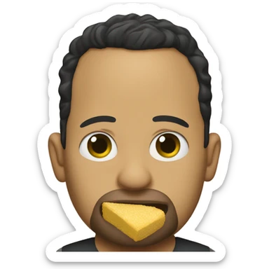 Dave Matthews eating cornbread  sticker