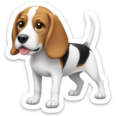 beagle sticker