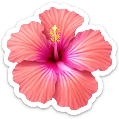 Hibiscus sticker