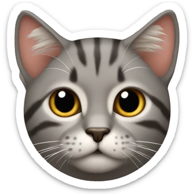gato cuerpo entero  sticker