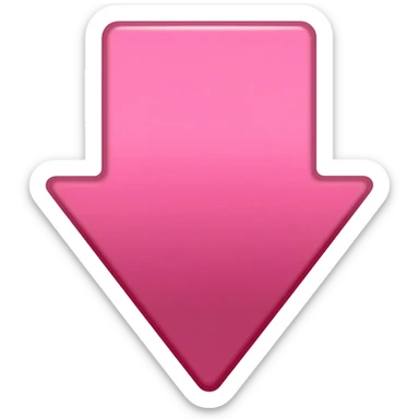 pink arrow down sticker