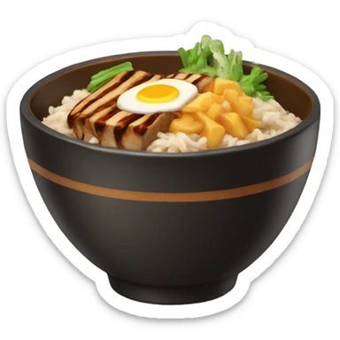 Teriyaki bowl  sticker