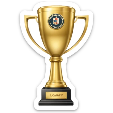 Lombardi trophy sticker