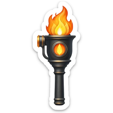 Wall Mounted Torch sticker