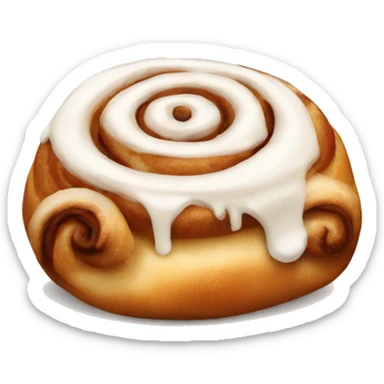 Cinnamon roll sticker