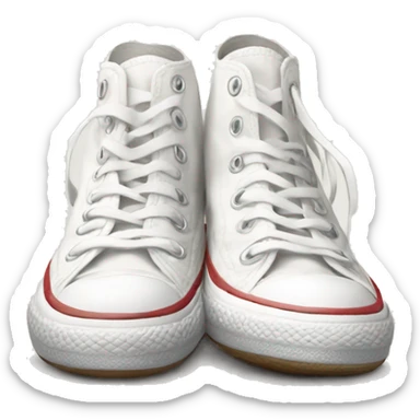 White converse  sticker
