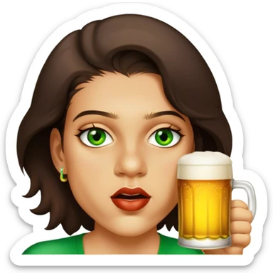 Cerveza Drinker sticker