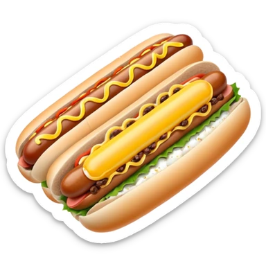 steamed ground pork with raisins, sliced boiled egg, and hotdog wrapped in foil sticker