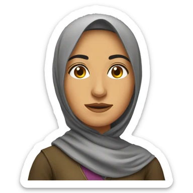 Kurdish woman sticker