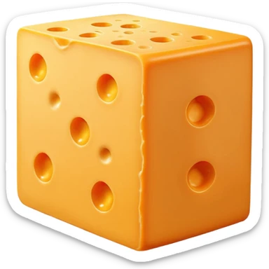 cheese sticker