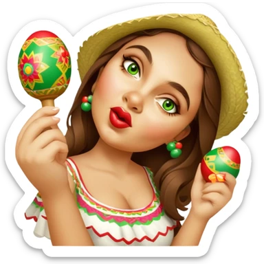 Meraca Musician sticker