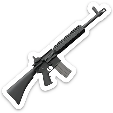 Elisco M16A1 Rifle sticker