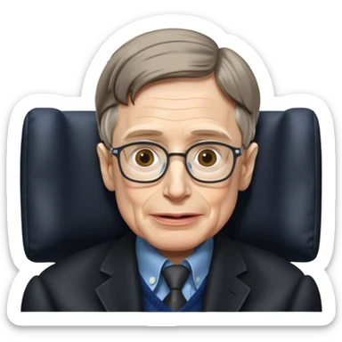Stephen Hawking sticker