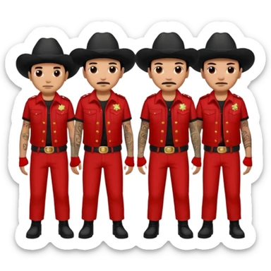 Norteño gang sticker