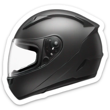 Motorcycle helmet sticker
