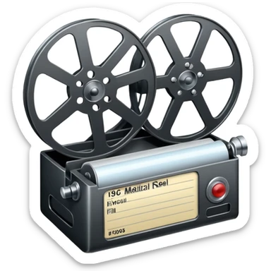 mac os icon physical film 60s recording sticker