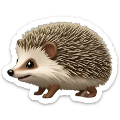 Hedgehog sticker