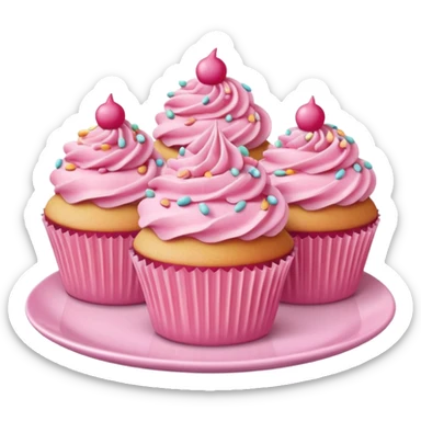 Some food, but make it in very girly pink tones. sticker