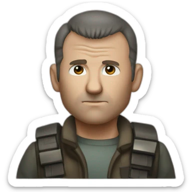 Rick Deckard in Blade Runner sticker
