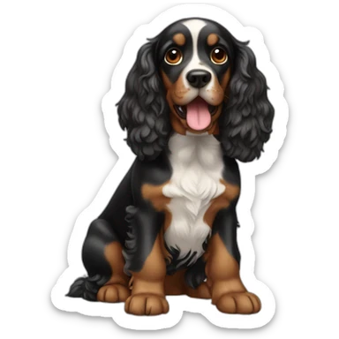 Cocker sticker