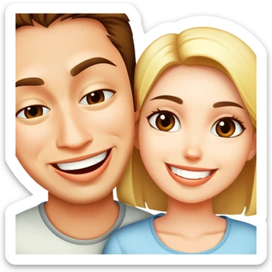 girlfriend and boyfriend  sticker