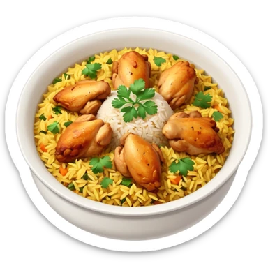 chicken biriyani sticker