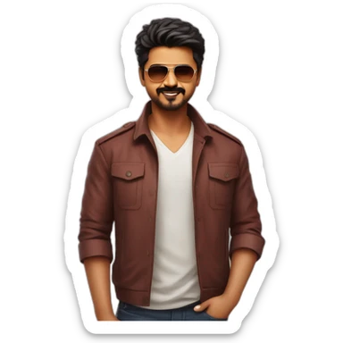 Thalapathy vijay sticker