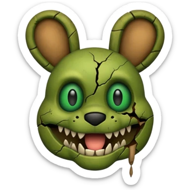 Spring trap fnaf 3 more like the actual one sticker