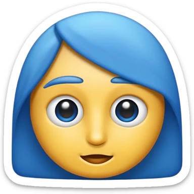 Şirinler çizgifilm karketrei sticker