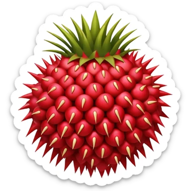 Rambutan sticker
