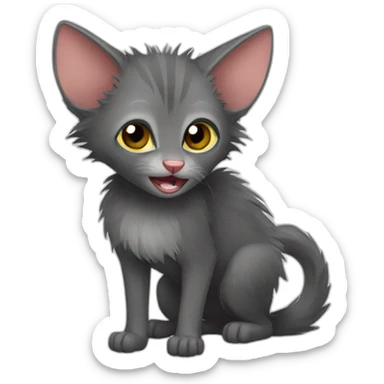 lykoi sticker