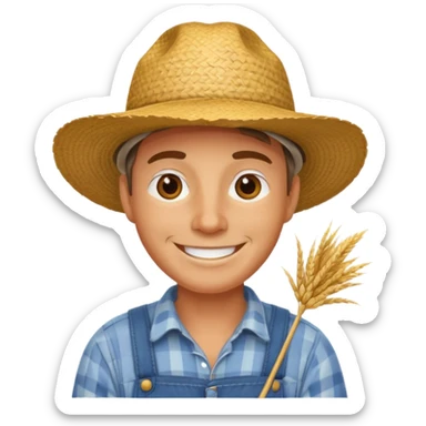 Farmer sticker