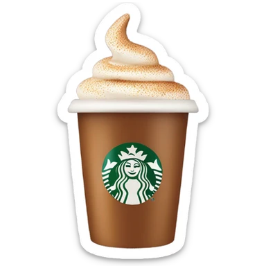 Starbucks chai tea sticker