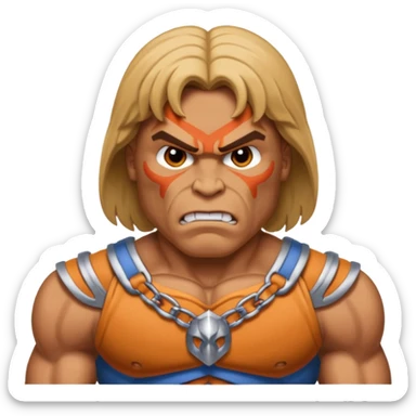 He-Man angry sticker