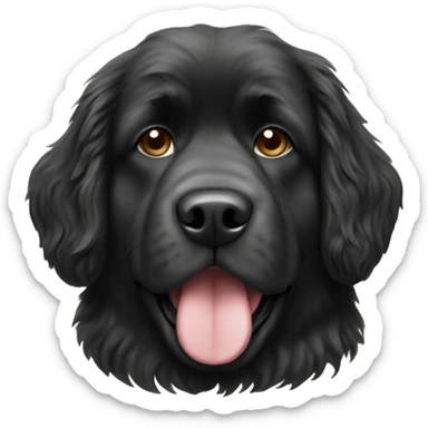 newfoundland dog sticker