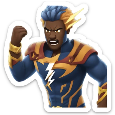 Thunder like flash but it should be N at the same time ⚡️use this example sticker