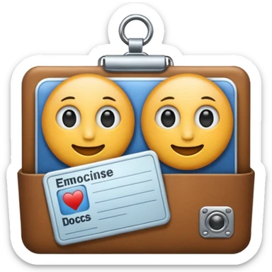 docs and license sticker