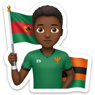 I SAID REMOVE THE UK AND REPLACE IT WITH ZAMBIA sticker