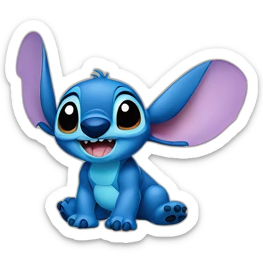 stitch from lilo and stich sticker