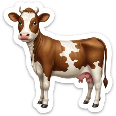 Dairy cow sticker