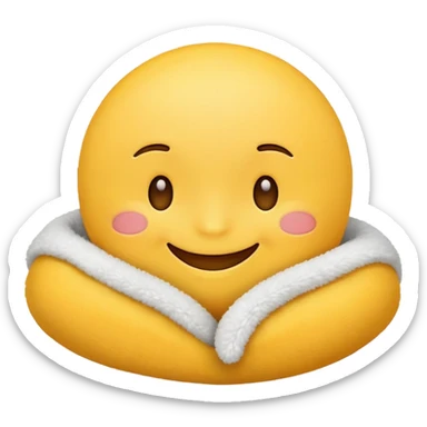 Cozy emoji  sticker