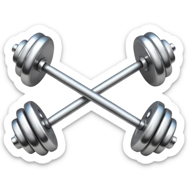 Barbell piercing  sticker