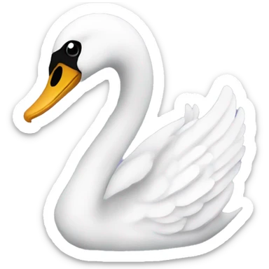 swan sticker
