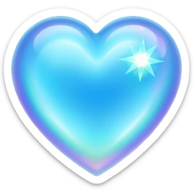 stars opalite heart galaxy opalite sticker