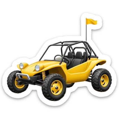 Dune buggy sticker