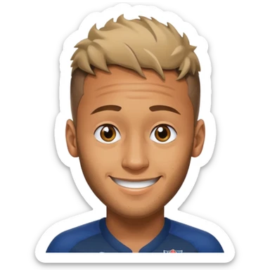 Neymar Gillando un Ojo sticker