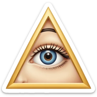 illuminati erotic symbol sticker