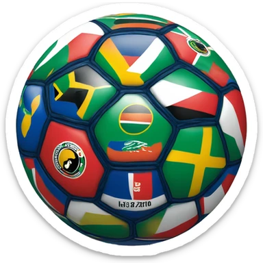 2010 jabulani soccer ball from 2010 south africa world cup sticker
