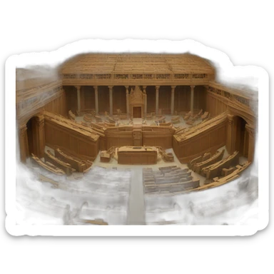 the build of a parliament sticker