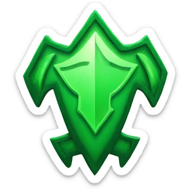 green arrow up boost badge sticker